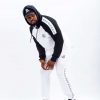 Konahm classic cotton tracksuit - White/Black - Image 6