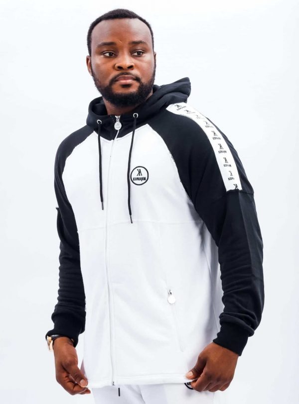 BLACK WHITE TRACKSUIT 7