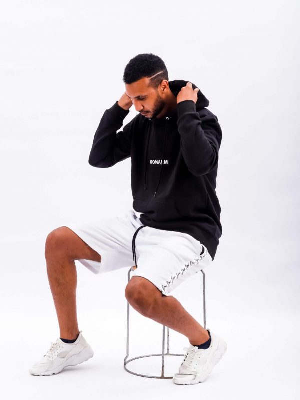 Konahm classic overhead Hoodie - Black