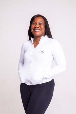 Konahm white training jacket