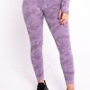 purple camouflage leggings