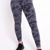 black camouflage leggings