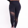 Train mesh leggings