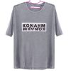 Konahm Stone Washed Tee - Light Grey - Image 3
