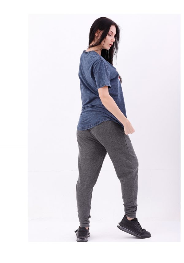 Konahm Stone Washed Tee - Navy - Image 3