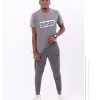 light grey stone washed tee