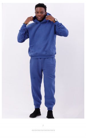 Blue Unisex hoodie