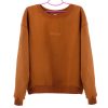 DAK Unisex Crew Neck Sweater - Brown - Image 3