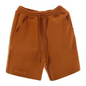 Brown Unisex Sweat Short