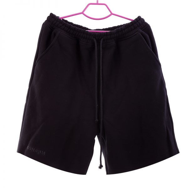 sweat short - Black