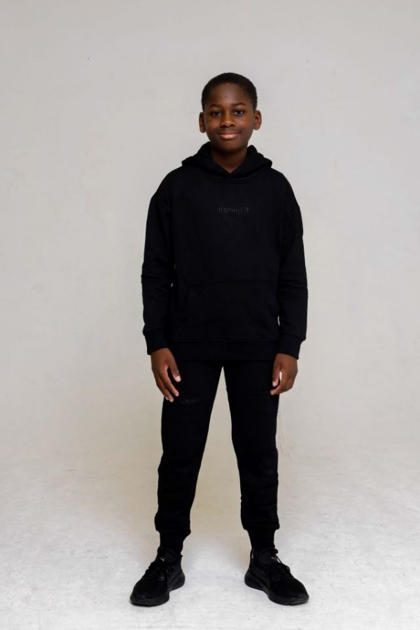 DAK Tracksuit Kids - Black - Image 3