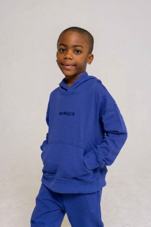 blue kids tracksuit