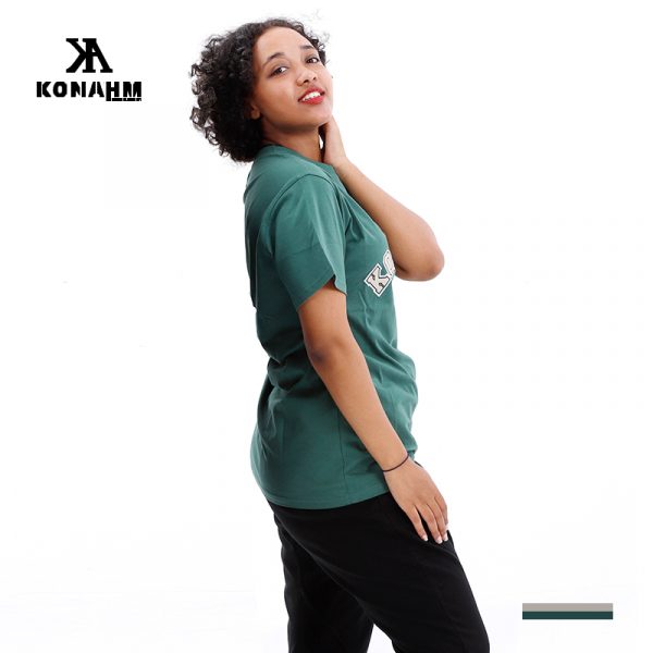 Konahm Collage Tee - Viridian green - Image 3