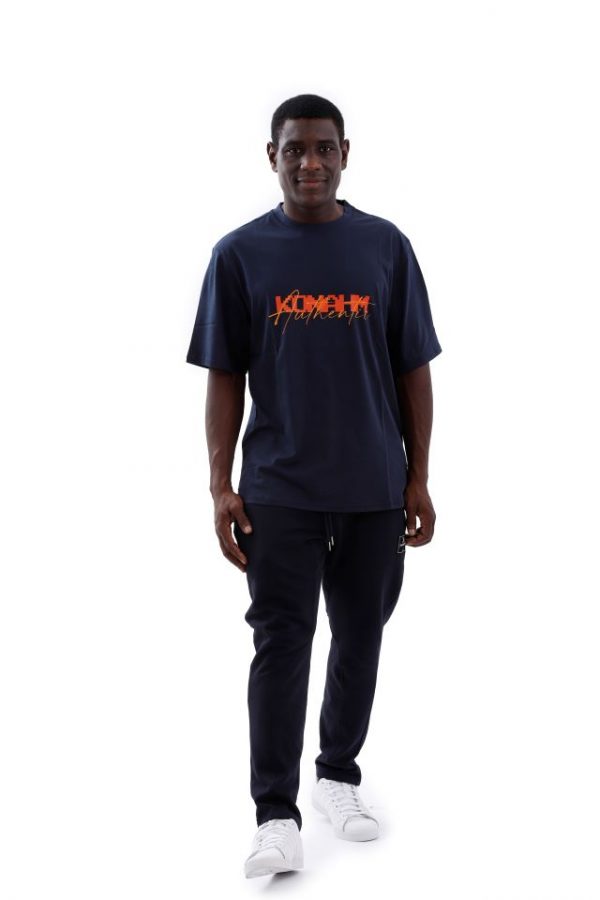 Navy blue unisex t-shirt
