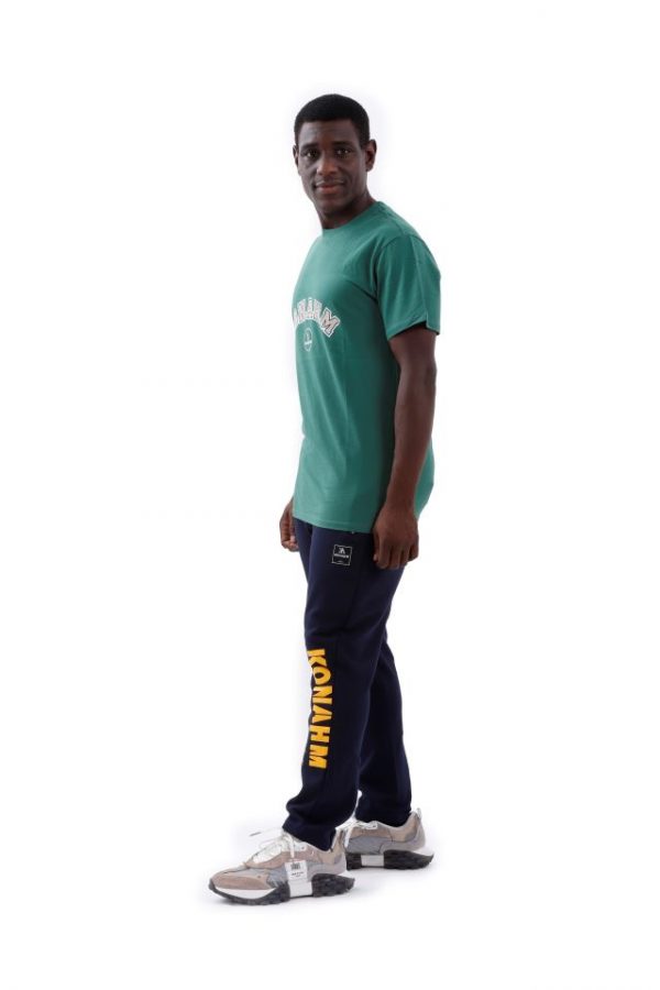 Konahm Collage Tee - Viridian green - Image 4