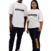 White crew neck T-shirt