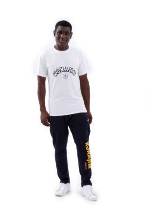 White Collage Tee