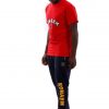 Konahm Collage Tee - Red - Image 2