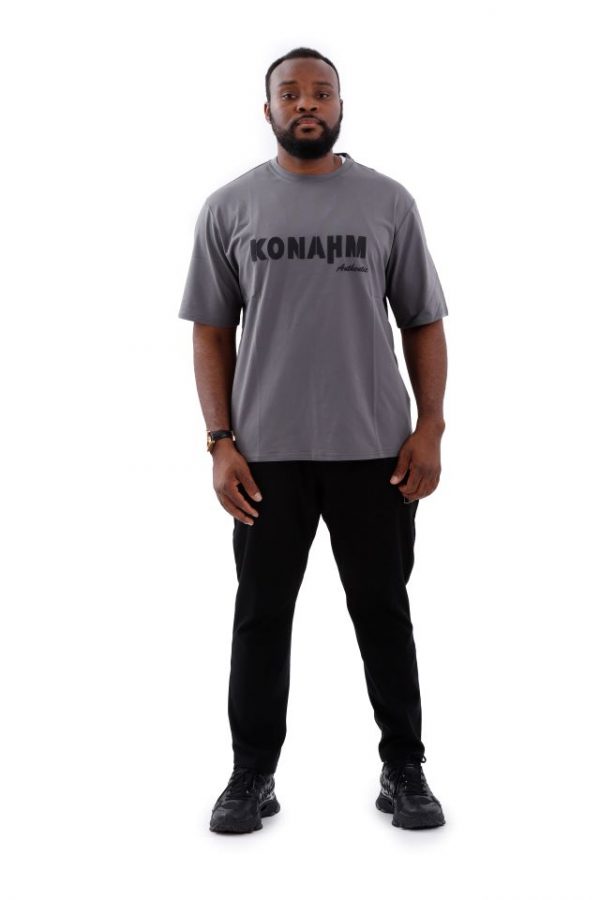 Konahm Authentic T-shirt - Grey - Image 2