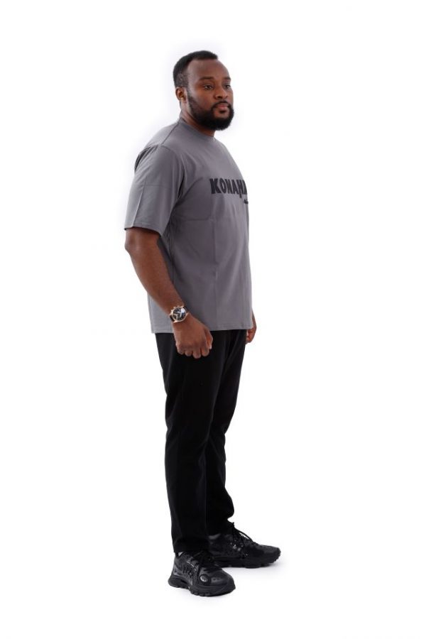 Konahm Authentic T-shirt - Grey - Image 3